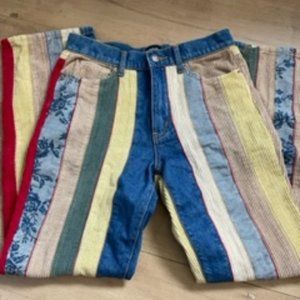 Urban Outfitters Multicolored Striped Pants